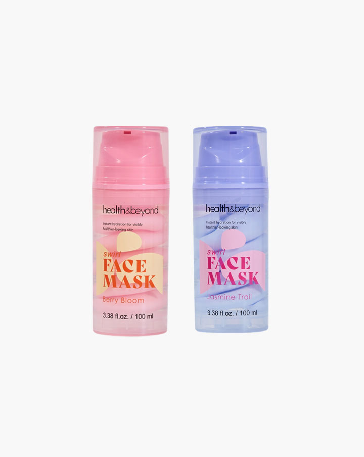 渦巻きフェイスマスク