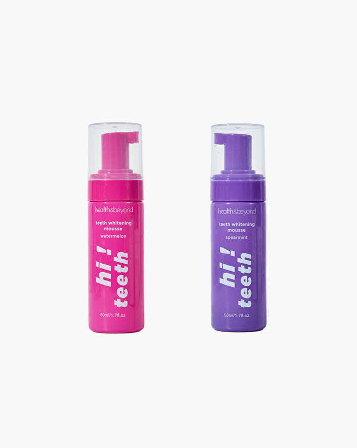 歯のホワイトニングムース