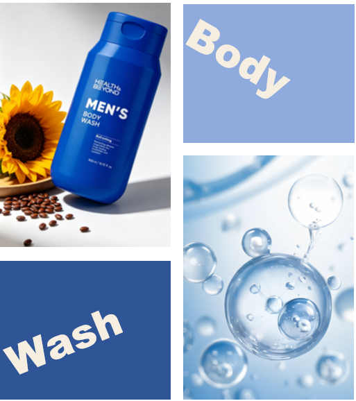 男性用リフレッシュボディウォッシュ Men’s Refreshing Body Wash